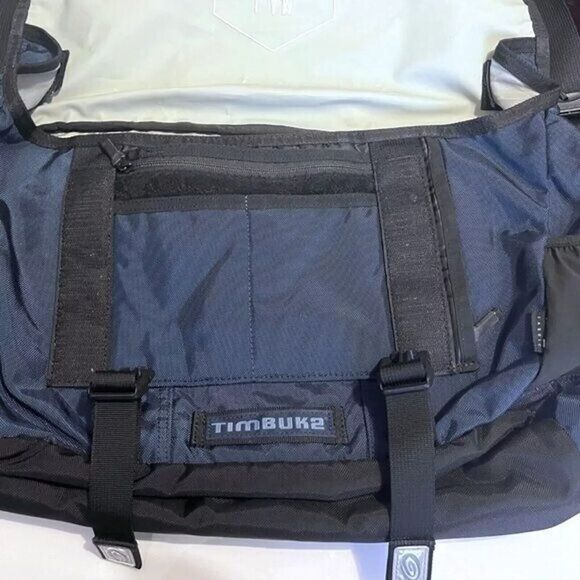 TIMBUK2 Command Messenger TSA Compliant Laptop Bag New Blue logo NEW - Picture 5 of 8
